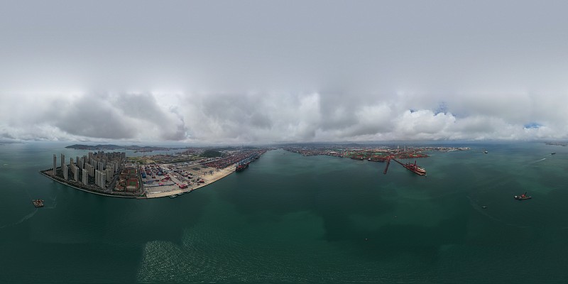 中国浙江义乌到美国洛杉矶超限货物运输专属货轮路径