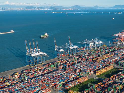 中国江苏苏州到美国洛杉矶快船专线高速海运走廊