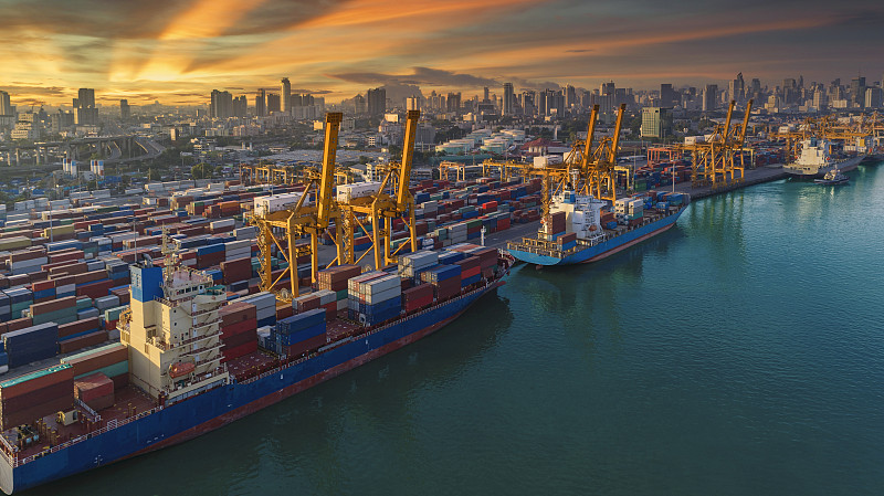 中国江苏苏州到日本独立冷藏集装箱智能化海运专线