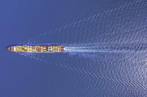 秘鲁洛布斯岛港口