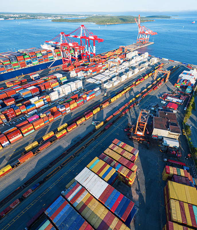 瑞典于斯塔德港口