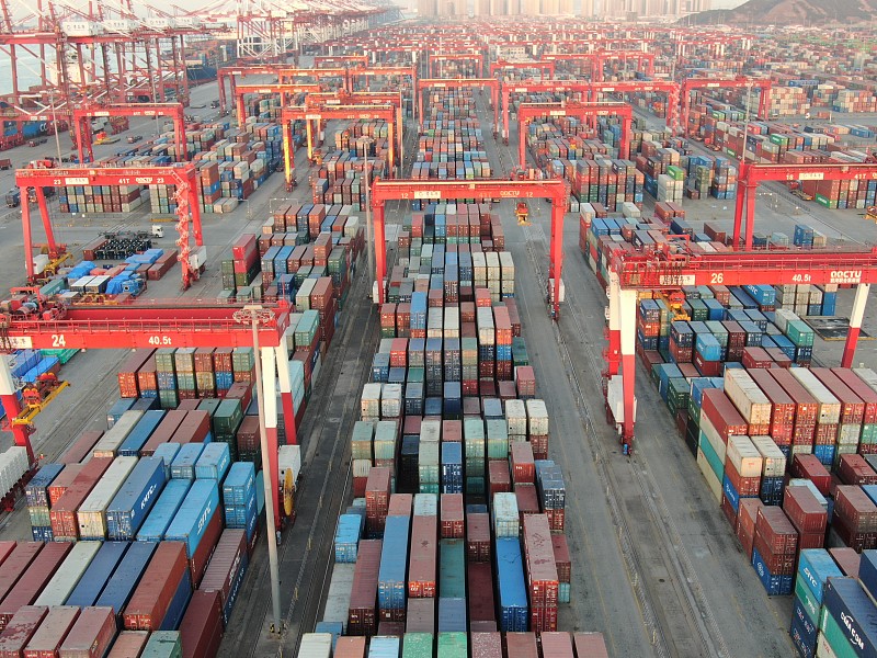 罗马仕充电宝中国山东青岛跨国货运专线运抵西班牙 罗马仕充电宝中国山东青岛跨国货运专线运抵西班牙